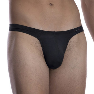 Olaf Benz MINISTRING - Briefs - black red/mottled dark red