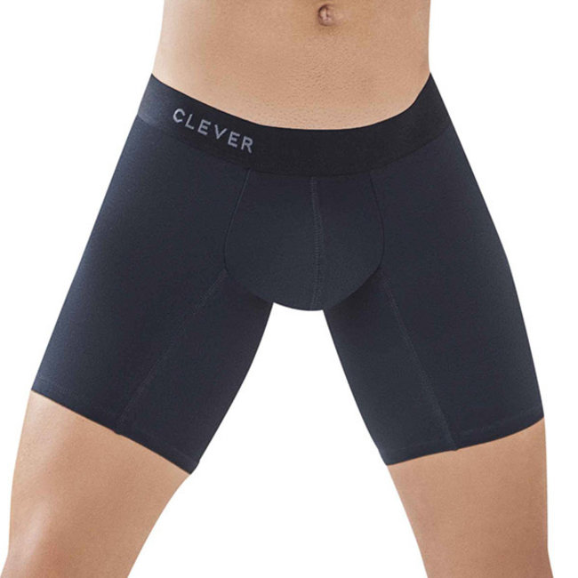 Luxurious black long Clever boxershort - Menwantmore