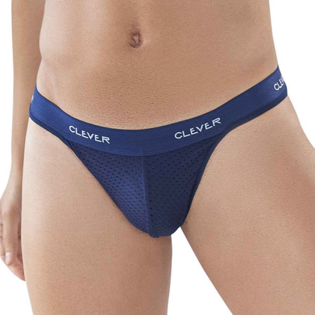 Sexy white Clever mesh mens thong - Menwantmore