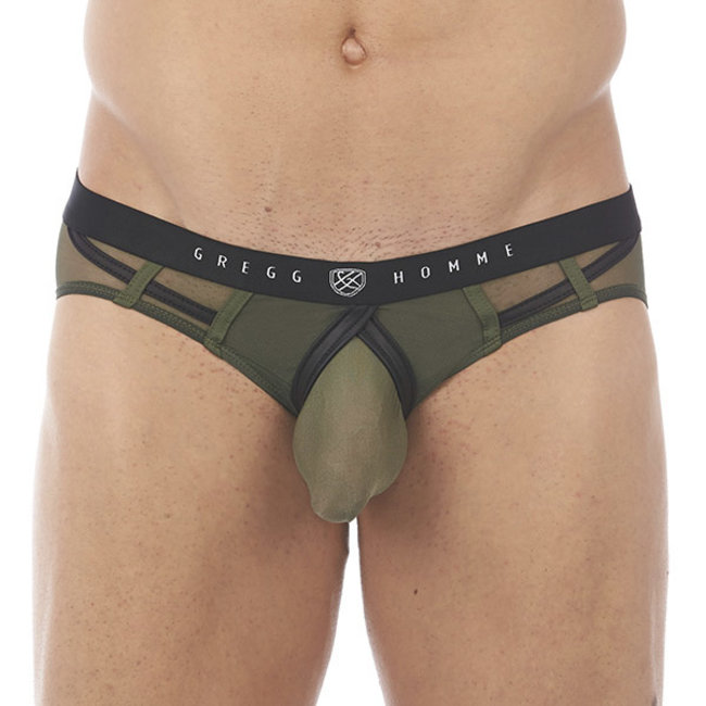 Gregg Homme Erupt boxer brief khaki - Menwantmore