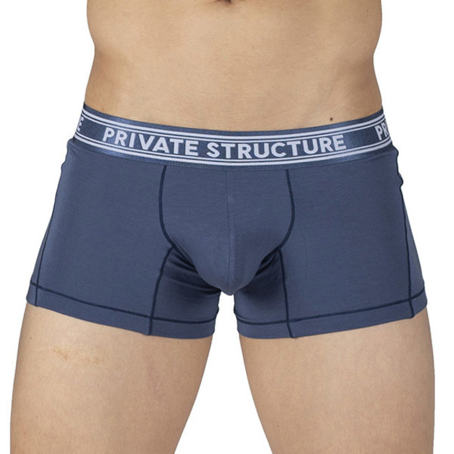 Private Structure Bamboo citadel blue boxershort