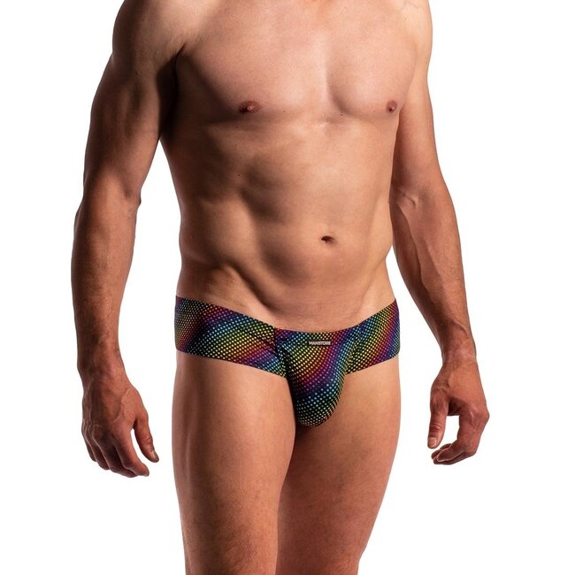 Manstore M2278 Rainbow cheeky brief