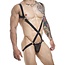 Sexyboy Latex look Black Harness