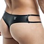 Sexyboy Black Latex look thong