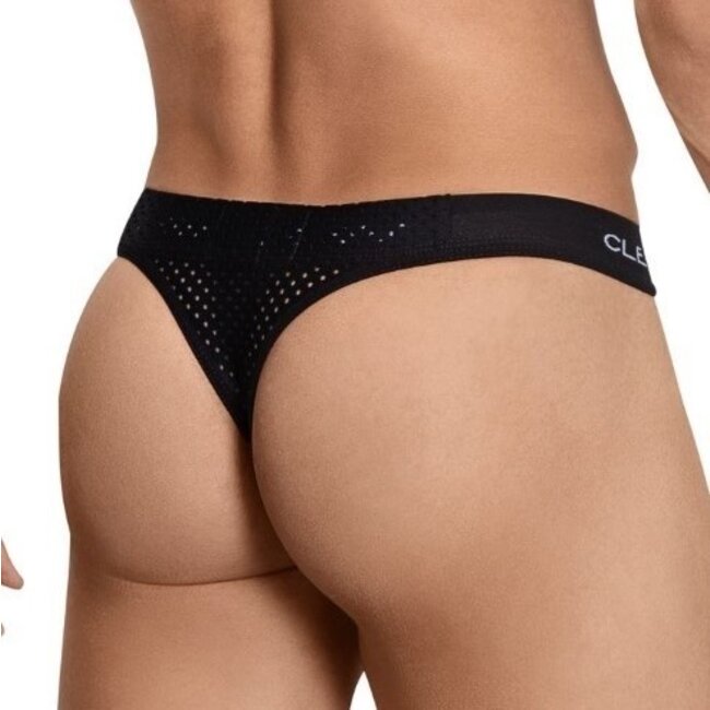 Clever mesh thong
