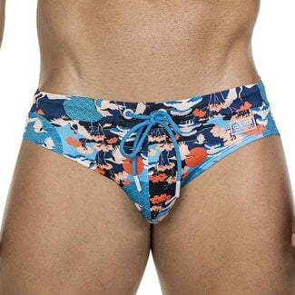 Clever Clever grulla swimbrief multicolored