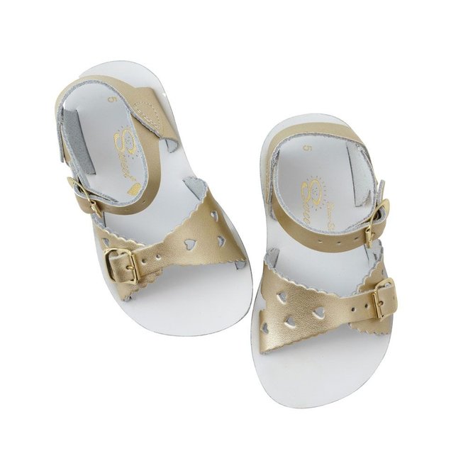 Sweetheart Gold Sandals