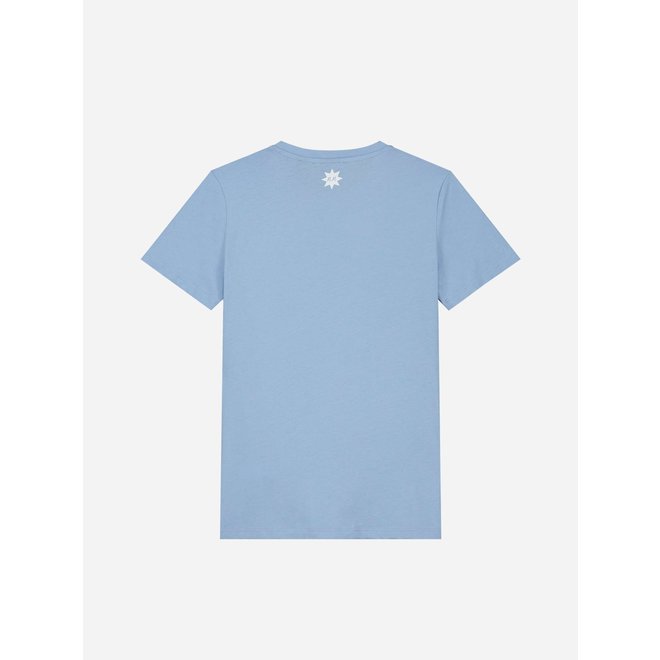 T-shirt, lichtblauw