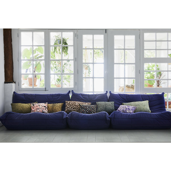 Doris for hkliving: printed cushion purple 30 x 40 cm