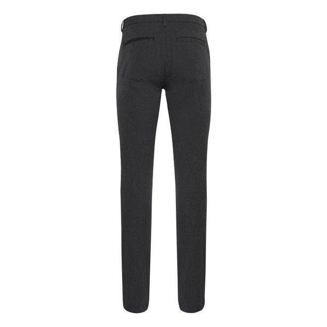 pantalon donkergrijs melange