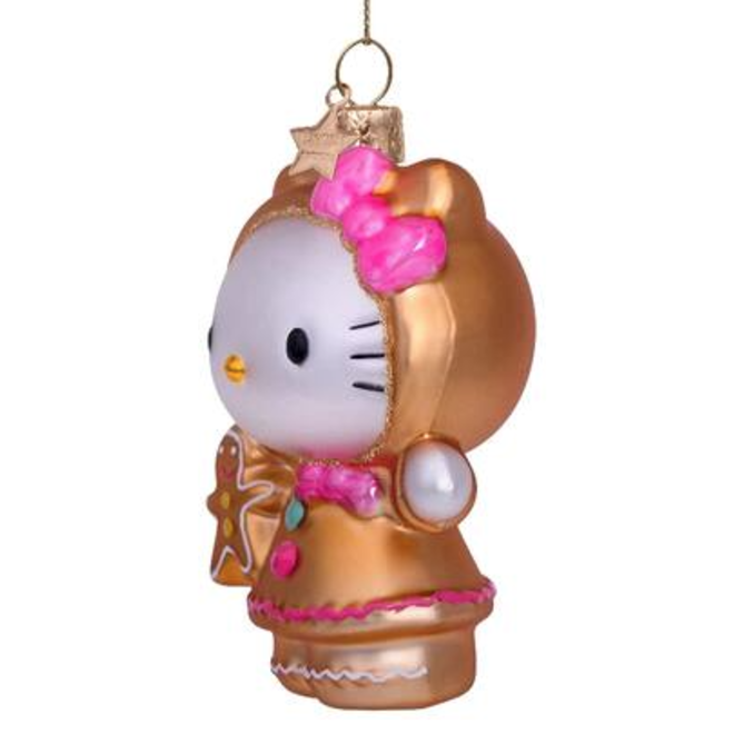 Ornament glass Hello Kitty gingerbread