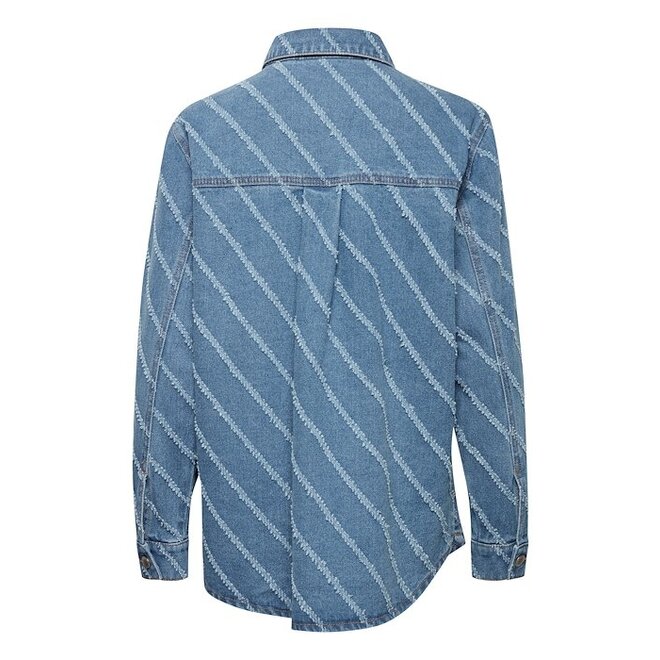 Denim blouse