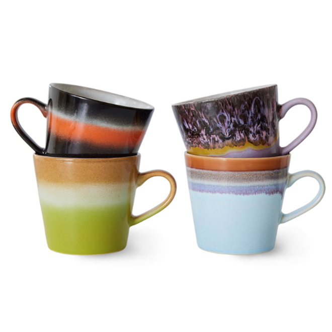 Cappuccino mugs (set van 4)