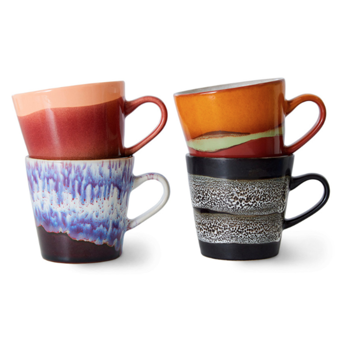 Americano mugs (set van 4)