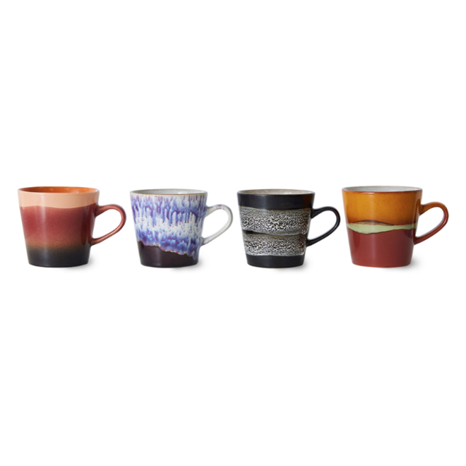 Americano mugs (set van 4)