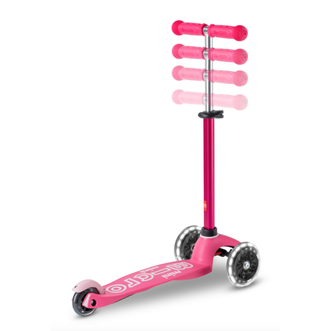 Micro step Mini micro step deluxe led roze