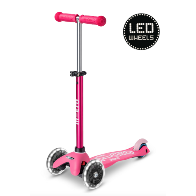 Micro step Mini micro step deluxe led roze