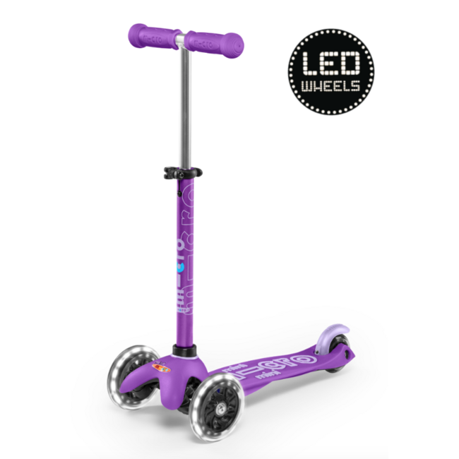 Micro step Mini micro step deluxe led paars