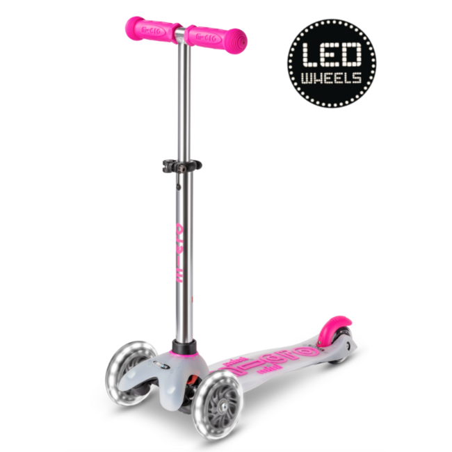 Micro step Mini micro step deluxe flux led neon roze