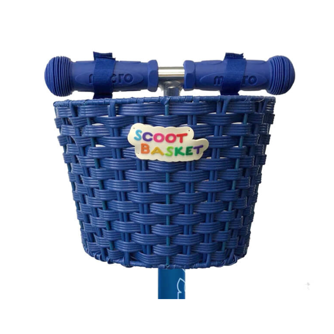 Scootbasket blauw