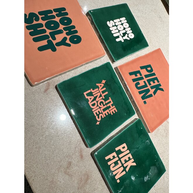 Quote tegeltje, hoho holy shit klein