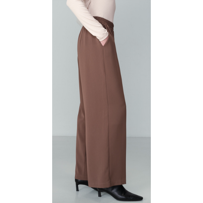 Grace&Mila Donker bruine pantalon