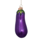 glazen kerstbal aubergine
