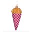 Vondels glazen kerstbal friet met mayonnaise