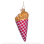 Vondels glazen kerstbal friet met mayonnaise