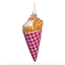 Vondels glazen kerstbal friet met mayonnaise