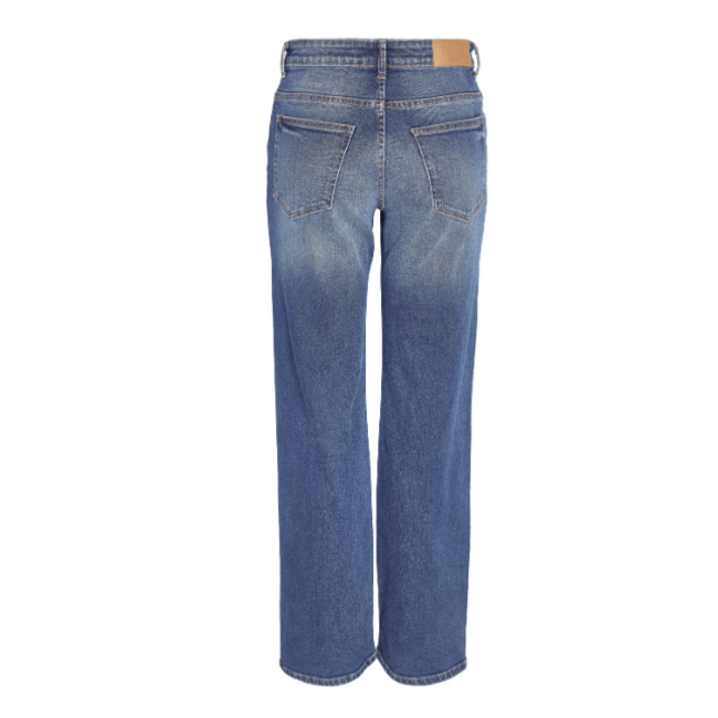 Noisy may Wide jeans, medium blue