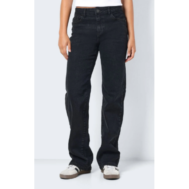 Noisy may zwarte straightleg jeans