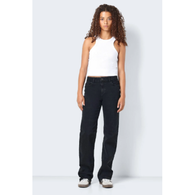 Noisy may zwarte straightleg jeans