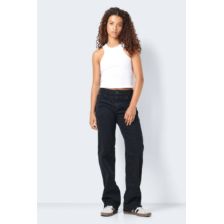 Noisy may zwarte straightleg jeans