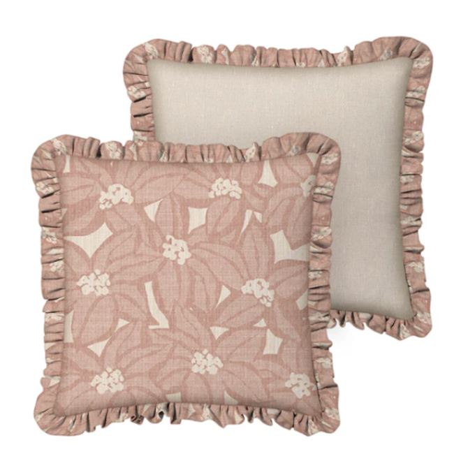 Cushion michelle vintage, rose (45x45)