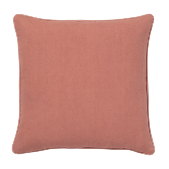 Cushion lauren, blush and rose (50x50)