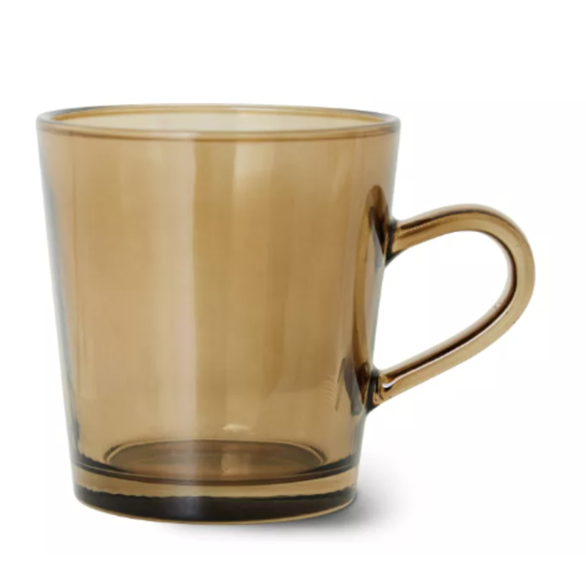 Coffee cups, set van 4, Mud Brown