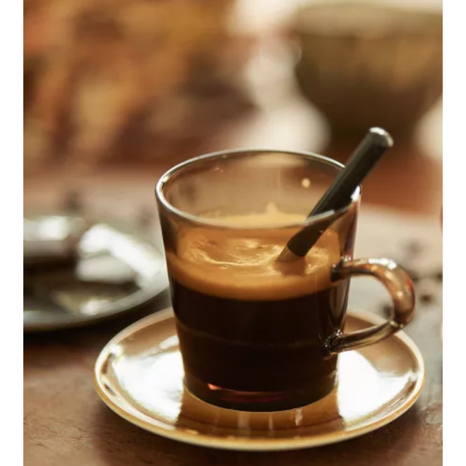 Coffee cups, set van 4, Mud Brown