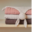 Pacifier cloth bunny ears nougat