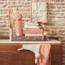 Pacifier cloth bunny ears nougat