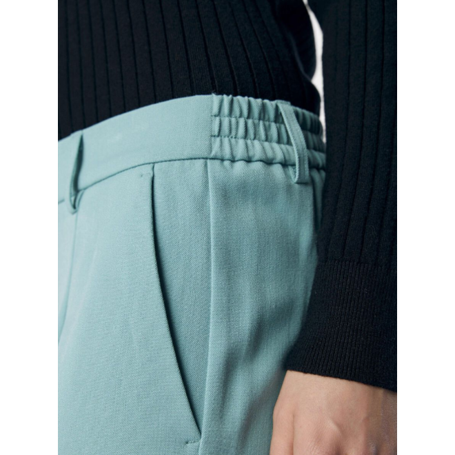 pantalon wideleg, dusty turquoise