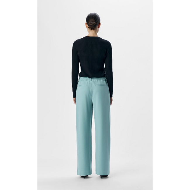 Object pantalon wideleg, dusty turquoise