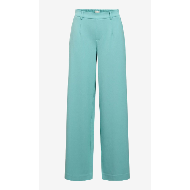 pantalon wideleg, dusty turquoise