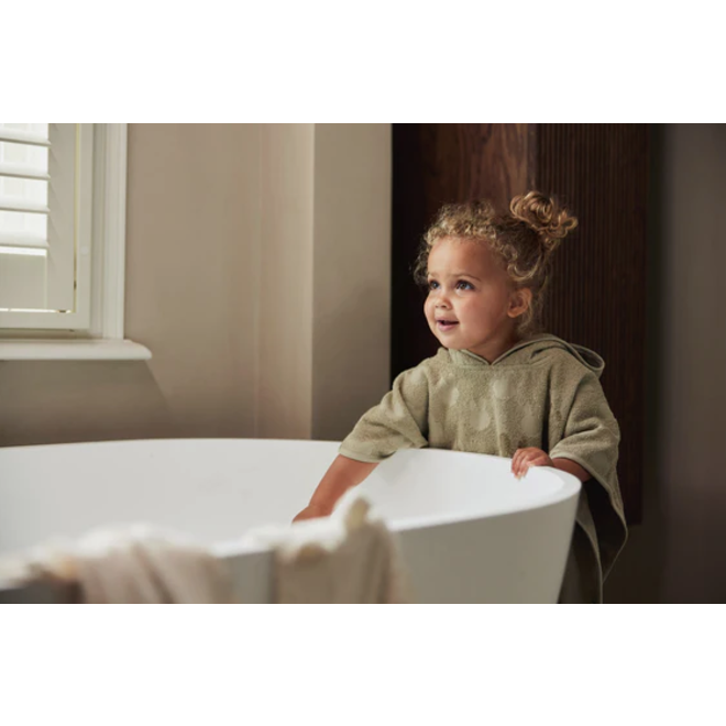 badcape nijntje olijf groen