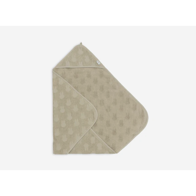 badcape nijntje olijf groen