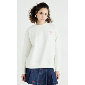 PIECES Trui met print
