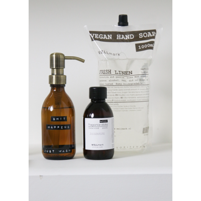 Refill handzeep frisse linnen 1L