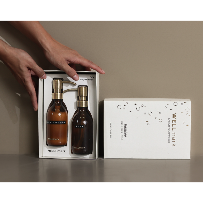 Hand care set bamboo