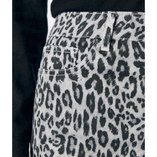 Jeans met luipaardprint