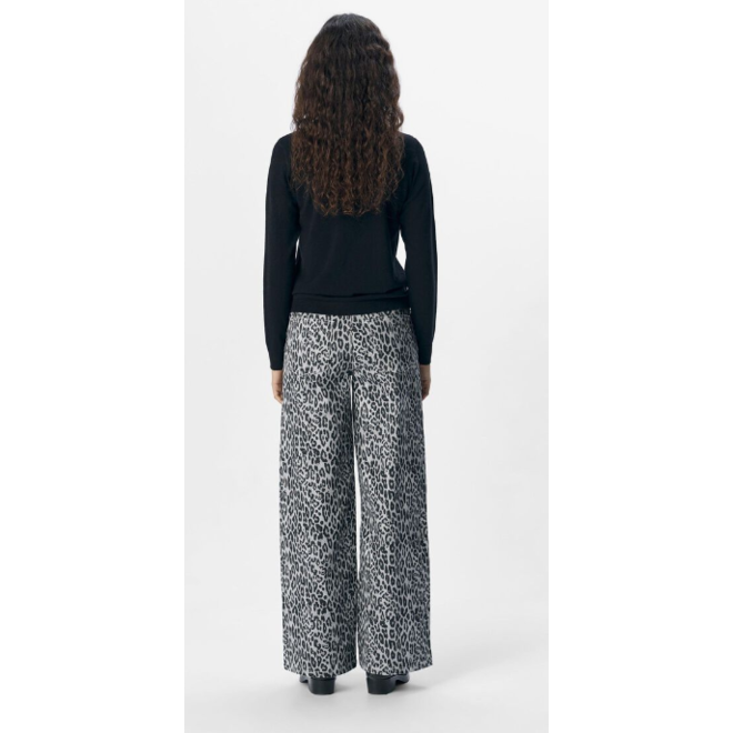Jeans met luipaardprint